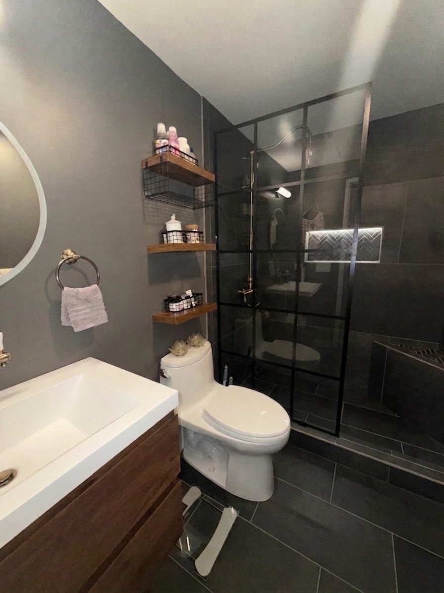 Opera Plaza bathroom renovation — final result